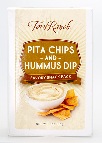 Pita Chips & Hummus Dip 3oz  $6.50